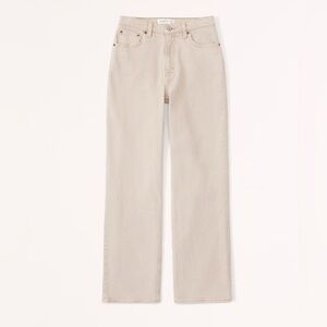 Abercrombie & Fitch The 90s Straight Ultra High Rise Jeans